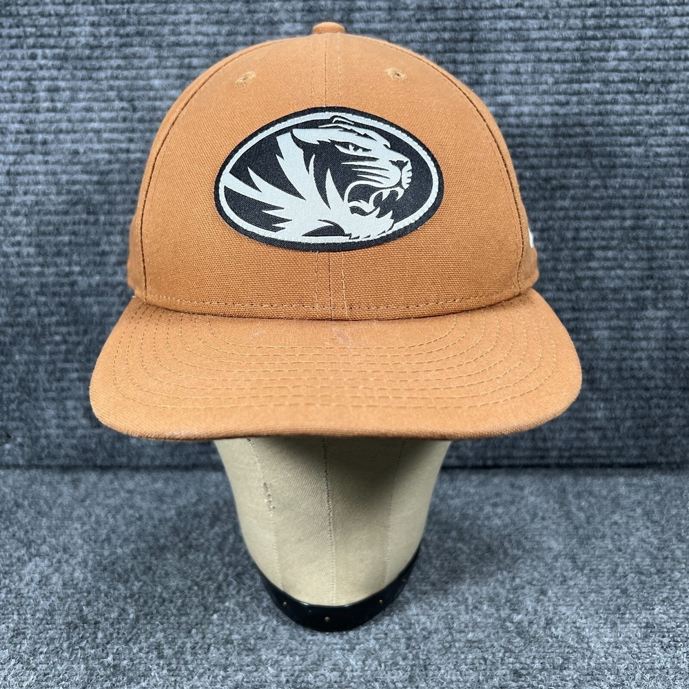 Missouri Tigers Mizzou Cap Hat New Era 9Fifty Brown Snap Back OSFM SEC Football